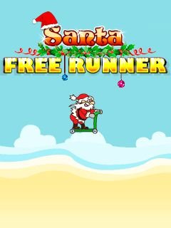 game pic for Santa free runner